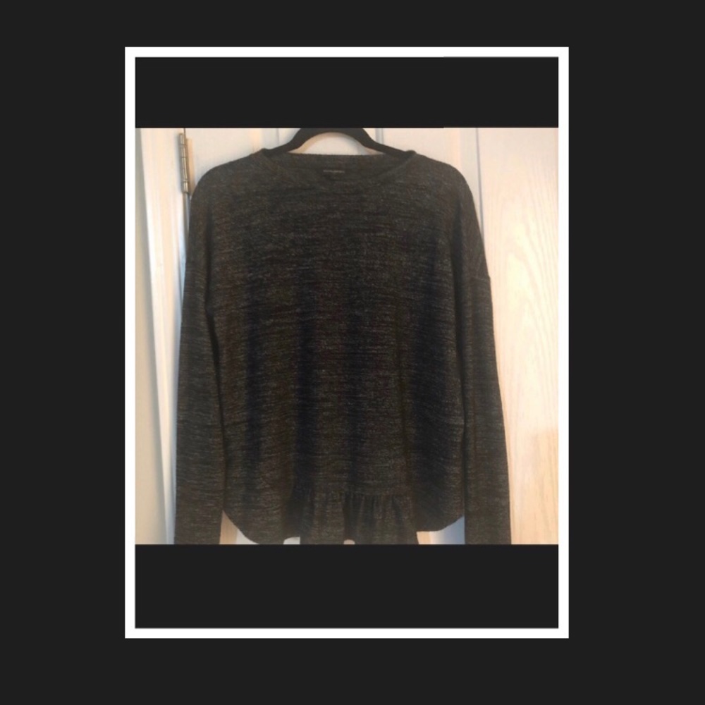 Banana republic ruffle sweater